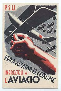 Per a aixafar el feixisme ingresseu a l'aviacio